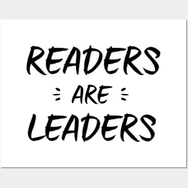 Readers Are Leaders Wall Art by Sarah Creations